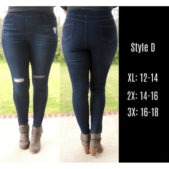 HOST PICK 🎉 Must Have • Denim Jegging - Picture 2 of 2